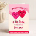 $1 / Tarjeta Musical Imprimible de Amor Romántica + Sorpresa Interactiva QR (Edición Todo es Más Bacano & Kawaii Hearts)